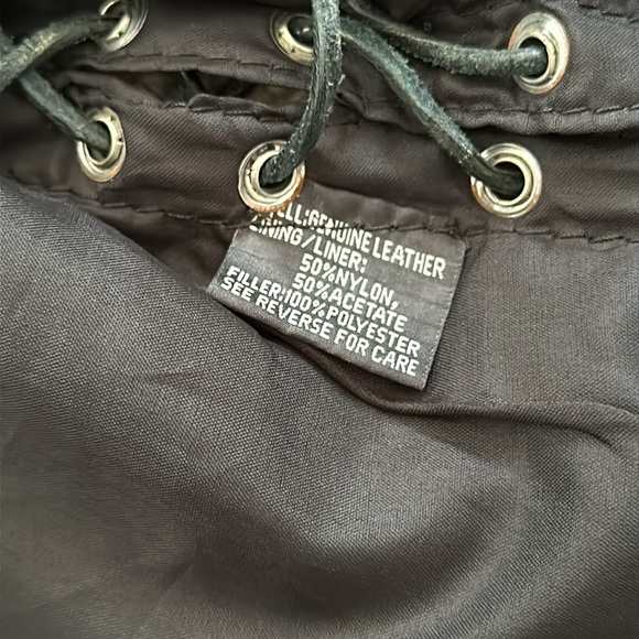 Vintage Leather Rose Corset Vest - Picture 11 of 12